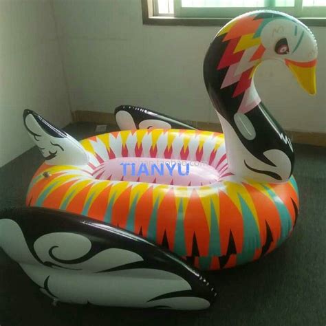 summer giant swan for adult 75 inch 1 9m inflatable ride on pool toy