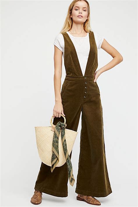 old school love jumpsuit style 70s inspired fashion