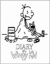 Wimpy Diary Coloring Rodrick Educativeprintable Rules Educative Coloringhome sketch template