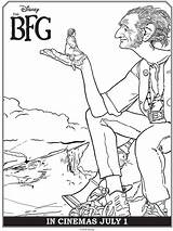 Coloring Bfg Pages Thebfg Activities Disney Contents sketch template
