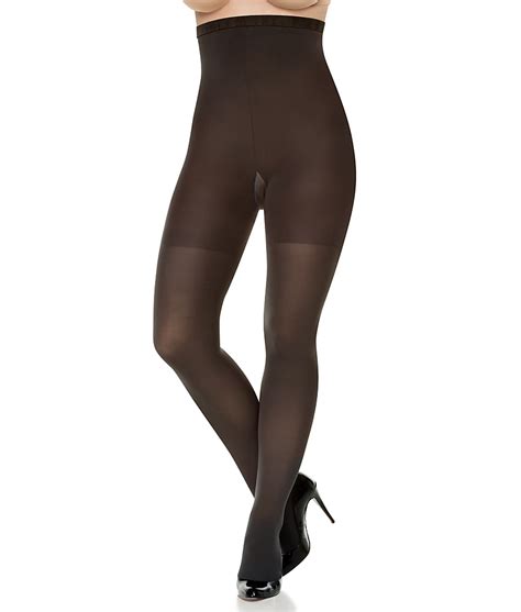 spanx tight end tights shaping high waist opaque hosiery shapewear