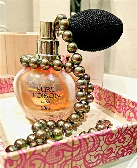 pure poison elixir christian dior perfume  fragrance  women