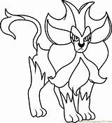 Pyroar Salameche Absol Colorier Pokémon Incroyable Archivioclerici Coloringpages101 Getdrawings Getcolorings Classique sketch template