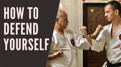 How To Defend Yourself In Martial Arts Self Defence Techniques Youtube