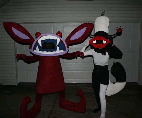Aaahh Real Monsters Ickis And Oblina Cartoon Halloween