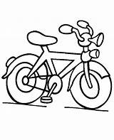 Coloring Bike Kids Little Topcoloringpages Print Child sketch template