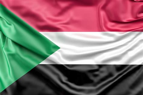 bandera de sudán foto gratis
