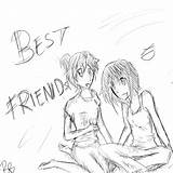 Coloring Pages Quotes Friend Friendship Quotesgram sketch template