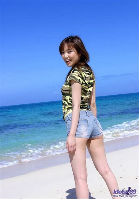 Gorgeous Japan Idol Yua Aida On Beach Showing Body Porn Pictures Xxx