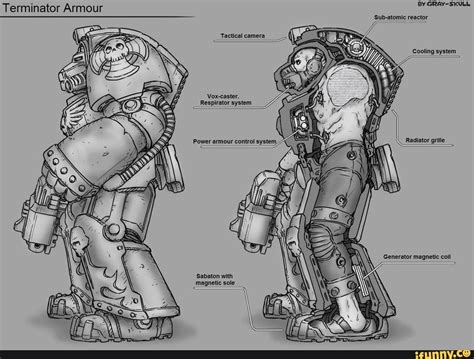 powerful terminator armour