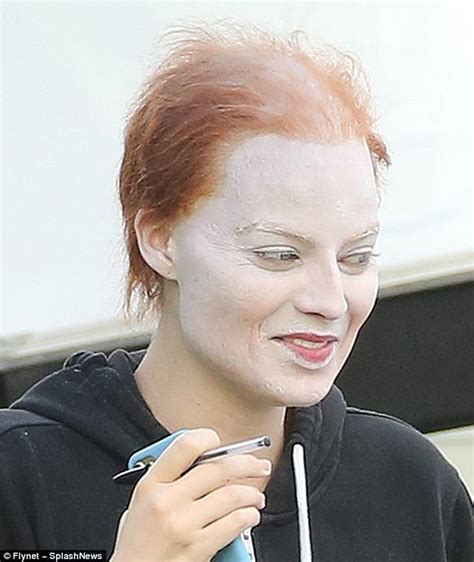 Margot Robbie Is Unrecognisable In Full Make Up In London