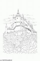 Castillos sketch template