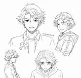 Yoosung Sketches Tumblr Happened However Ipad Route Started Right Now Mystic Messenger sketch template