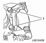 Corsa Brake Calliper Frame Retaining Vauxhall Manuals Workshop Remove Wheel Front sketch template