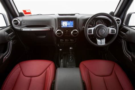 jeep wrangler rubicon  anniversary edition interior