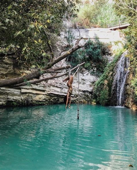 adonis baths waterfalls cyprus travel   world italy travel