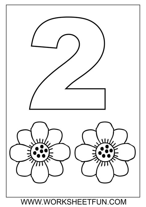 great image  number  coloring page davemelillocom preschool
