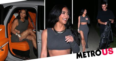 kim kardashian clearly thriving as she heads to jamie reuben s party