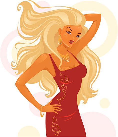 Gold Night Out Dresses Illustrations Royalty Free Vector Graphics