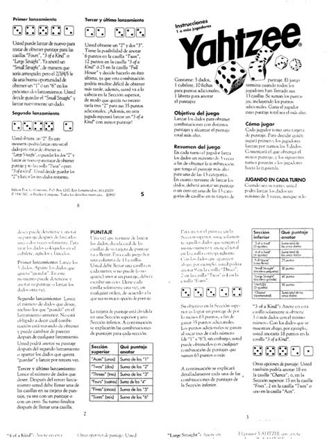yardzee yahtzee score sheets yahtzee rules image result  printable