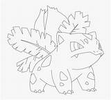 Ivysaur sketch template