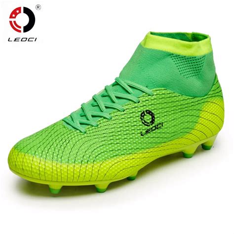 cheap football boot ankle high soccer boots kids cleats  football  ankle boots superfly