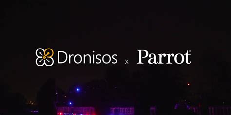 parrot  dronisos join forces  explore drone automation