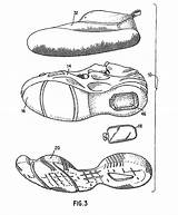 Patent Nike Foamposite Air Original Drawings Coloring Foamposites Pages Shoe Drawing Sneakernews Getdrawings Template sketch template