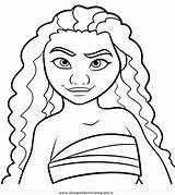 Vaiana Oceania Cartoni Stampare Personaggio Animato Cartone sketch template