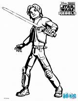 Coloring Lightsaber Wars Star Pages Getcolorings Ezra Swr Printable sketch template