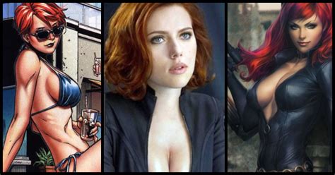 27 hot pictures of black widow from marvel comics