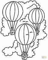 Birthday Coloring Pages Balloons Happy Getcolorings Balloon sketch template