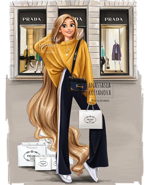 fashion forward rapunzel best disney princess fan art