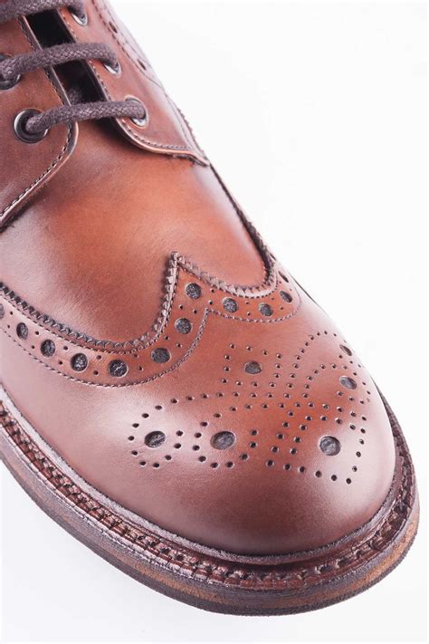 mens leather brogue boots uk rydale