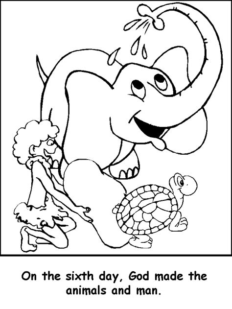 days  creation coloring pages coloring home
