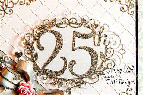 tutti designs  anniversary card