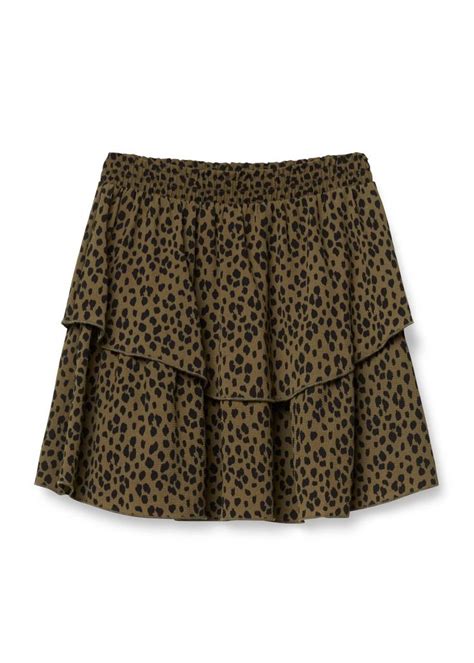 layer skirt costes fashion mode gelaagde rok rok