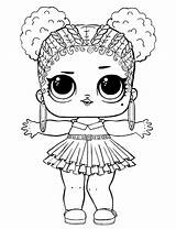 Lol Coloring Pages Doll Queen Purple Valentines Dolls Printable Sheets Colouring Kids Unicorn Drawing Rocks Baby Lil Barbie Tsgos Cute sketch template