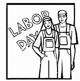 Labor Coloring Pages Clip Labour Printable Clipart Kids Drawing Cliparts Color Print Sheets Bbq Worker Cliparting Holidays Precedent Use Getdrawings sketch template