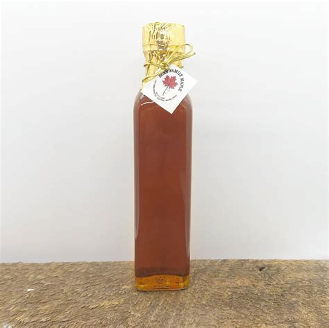 ml glass marasca bottle dunn family maple