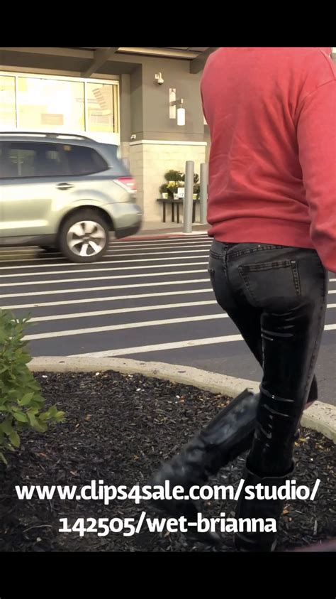 [female] Soaking My Jeans In Public After Shopping Omorashi And Peeing
