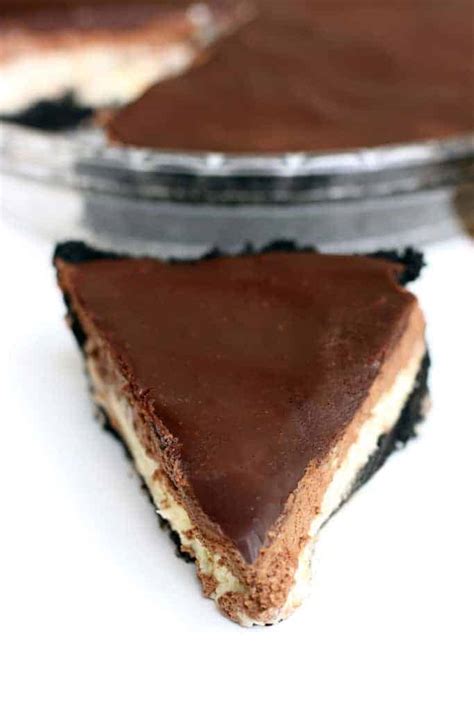 chocolate mousse cheesecake tastes better from scratch