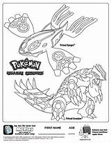 Coloring Pages Pokemon Mcdonalds Logo Kyogre Primal Mcdonald Ronald Groudon Printable House Meal Happy Bear Build Getdrawings Sheets Getcolorings Drawing sketch template