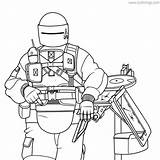 Siege Tachanka Spetsnaz Warden Xcolorings Rangers 860px sketch template