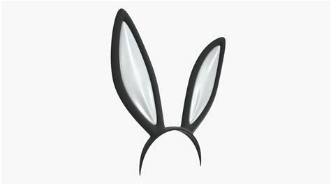 bunny ears model  mmd bunny girl ears