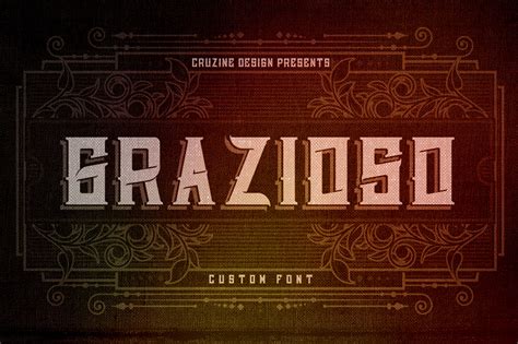 6 creative and unique custom fonts — discounted design bundles with extended license