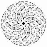 Dot Dots Mandalas Stencils Swirly Kreise Schablone Freeprintabletm M71 sketch template