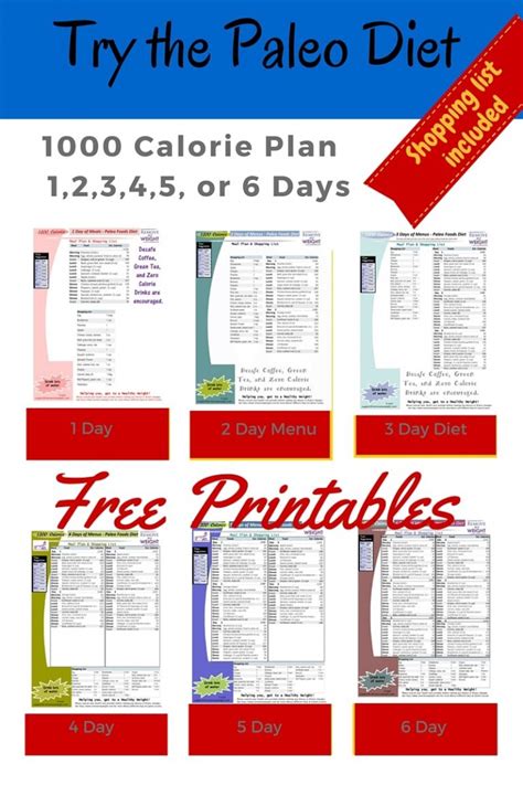 paleo diet  calories  day menu plan  weight loss