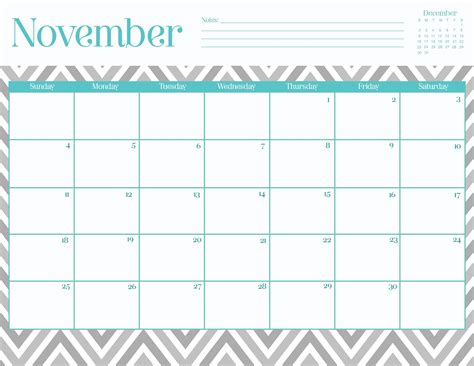 freebies november calendars   lovely blog