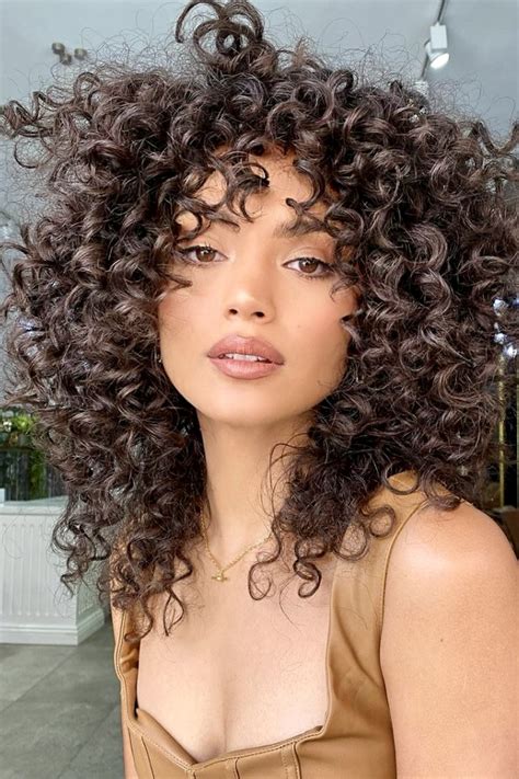stunning curly hair color ideas  add shine  depth   locks  classy